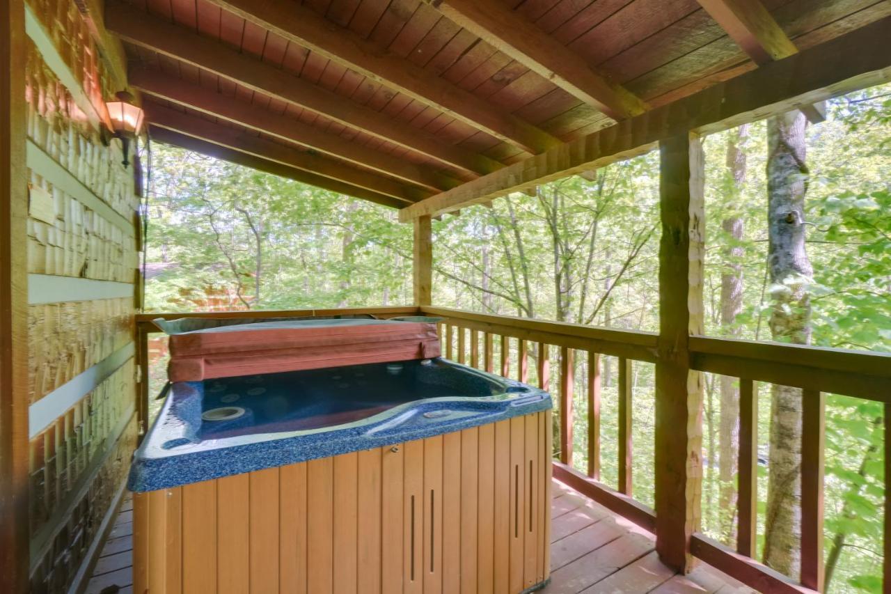 Gatlinburg Cabin With Hot Tub About 6 Mi To Downtown! エクステリア 写真